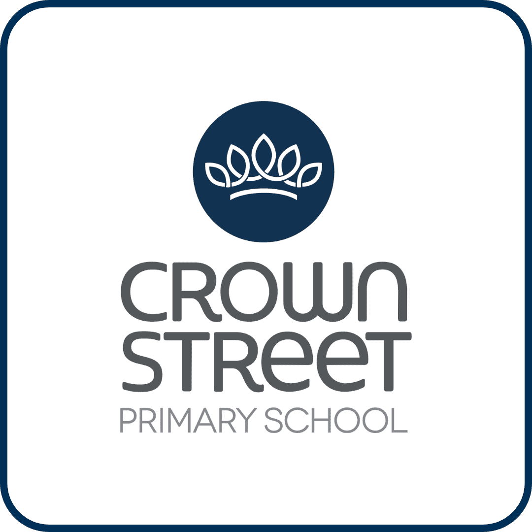 Crown Street Primary School logo button