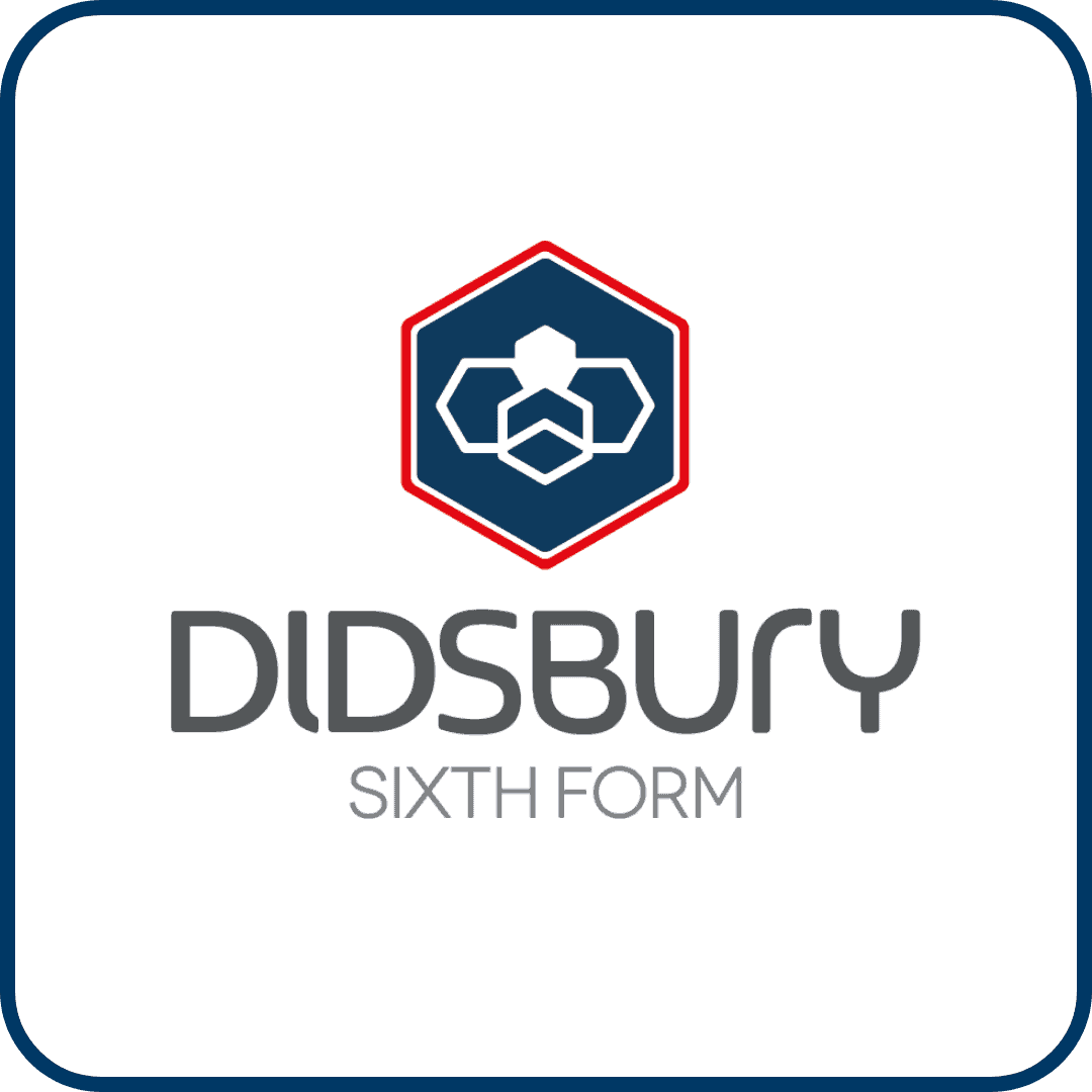 Didsbury Sixth Form button logo