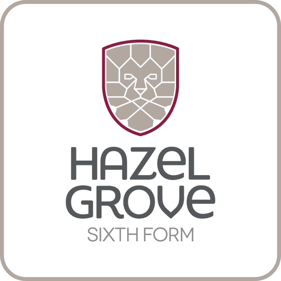 Hazel Grove Sixth Form logo button