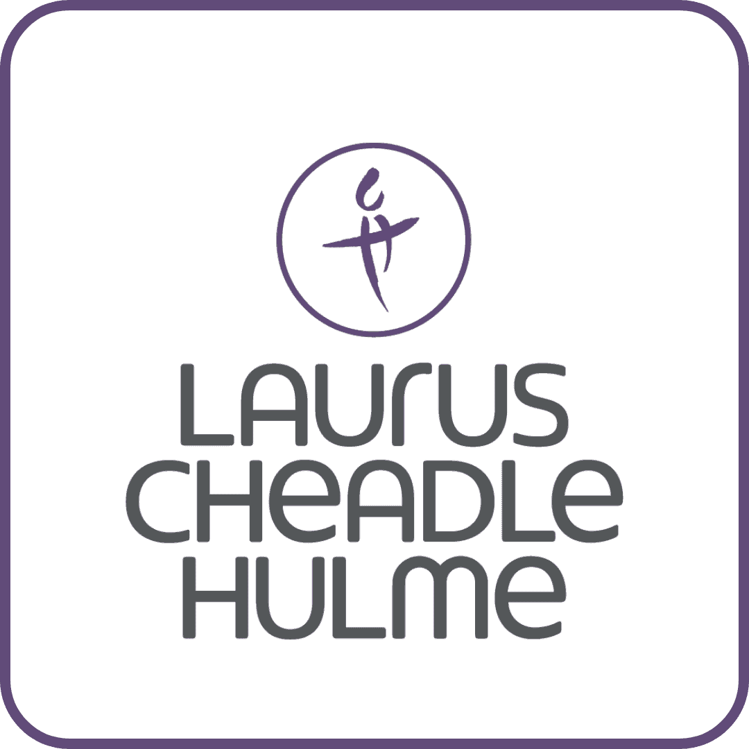 Laurus Cheadle Hulme  logo Button