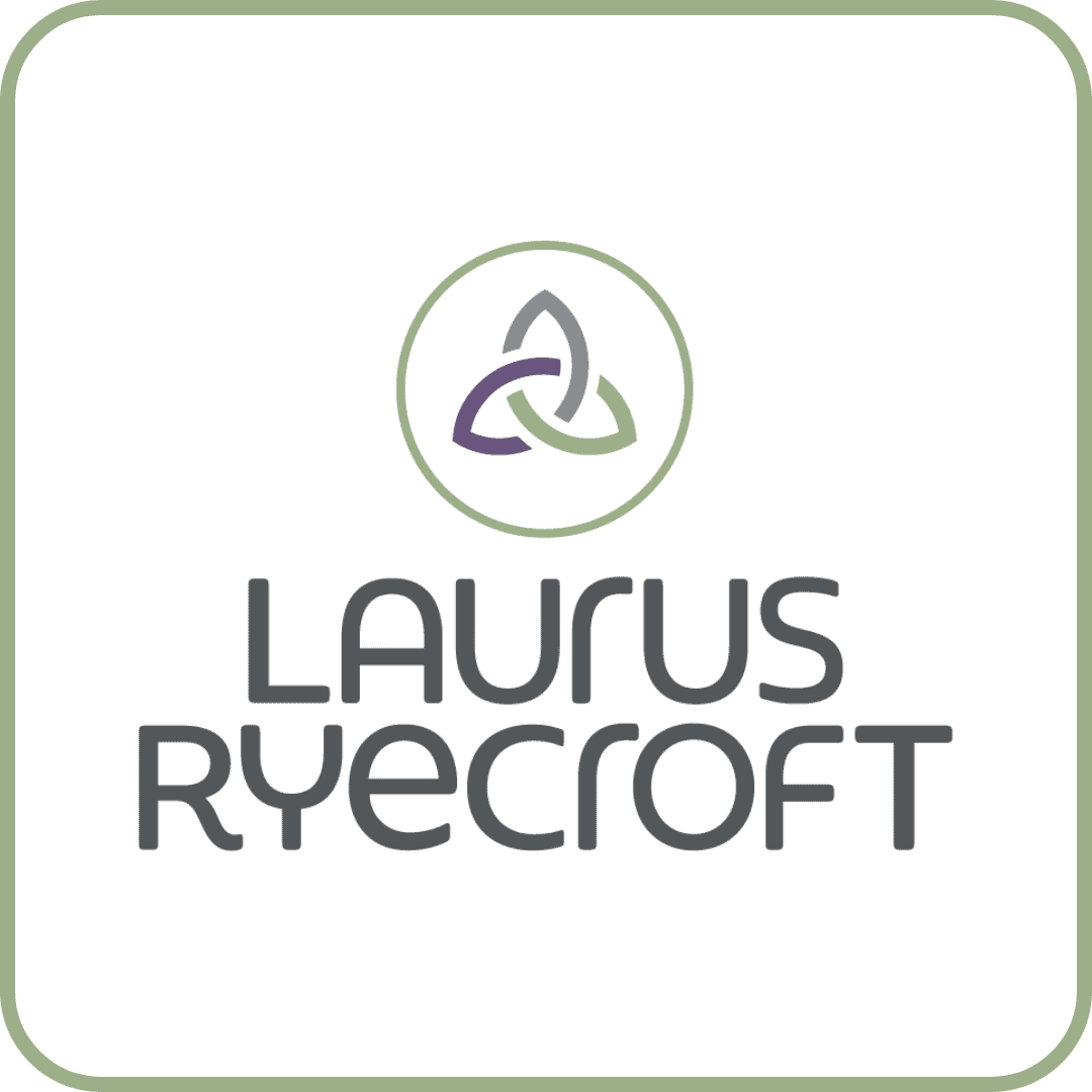 Laurus Ryecroft logo button