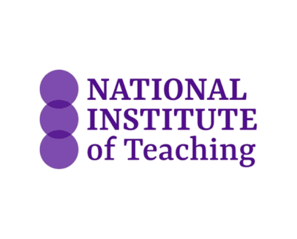 Image of the National Institute of Teaching logo.